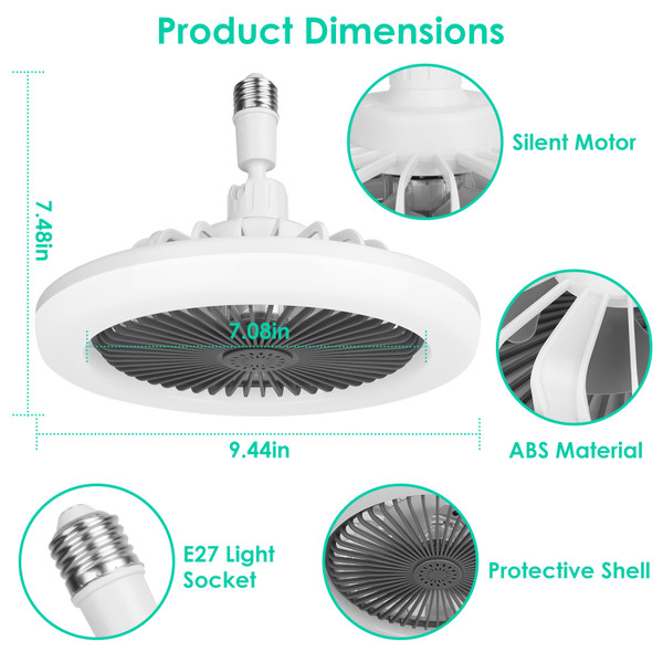 Socket Fan Light product image