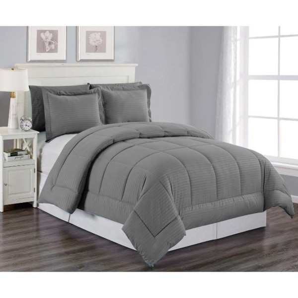 Striped Down Alternative 3-Piece Comforter Set product image