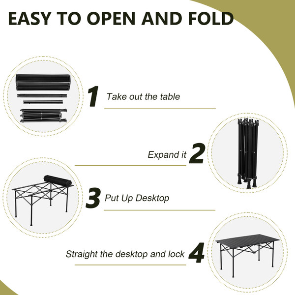 Portable Folding Camping Table product image