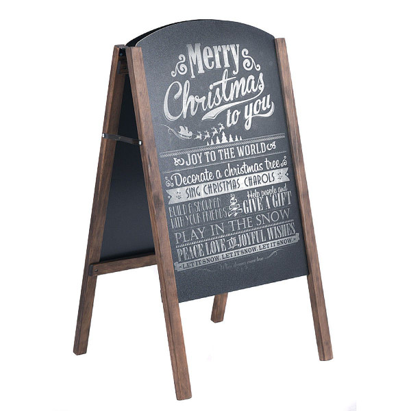 Wooden  A-Frame Chalkboard Sign product image