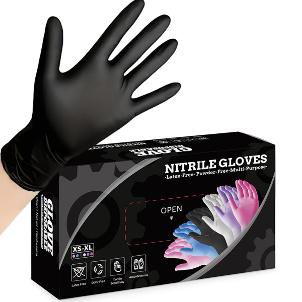 Disposable Powder-Free, Latex-Free  Nitrile Gloves (50- or 100-Pack) product image