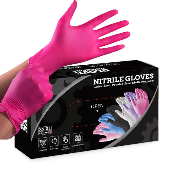 Disposable Powder-Free, Latex-Free  Nitrile Gloves (50- or 100-Pack) product image