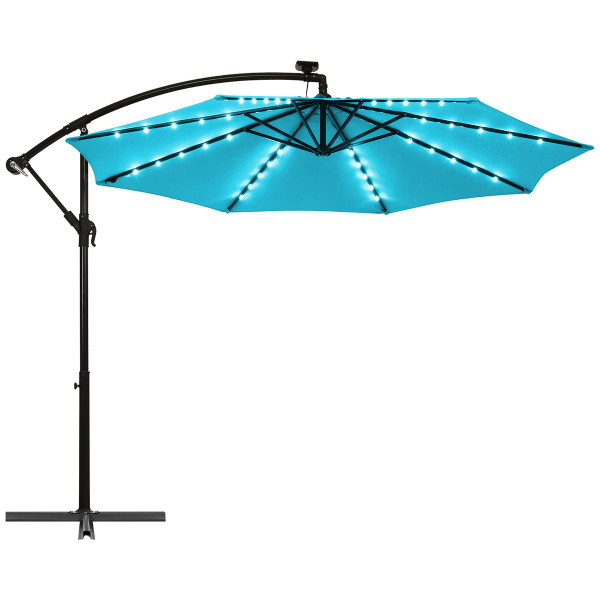 Patio Offset Umbrella with Solar LEDs product image