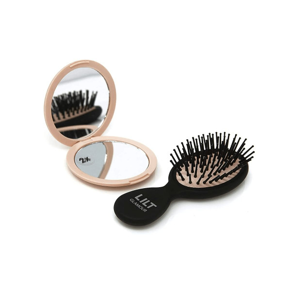 Lilt 2-Piece Compact Hair Brush and Mirror Gift Set product image