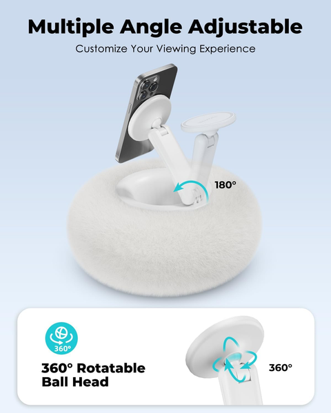 Fluffy Magnetic Phone Stand product image
