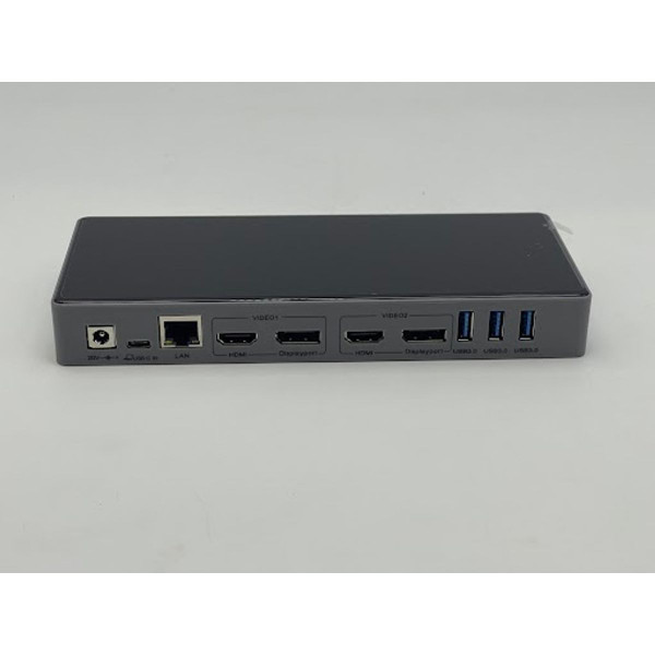 QGeeM USB 3.0 Single 4K/Dual HDMI DisplayPort 4K Docking Station product image