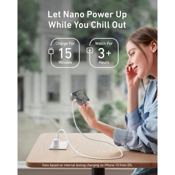 Anker 511 USB-C Charger 20W, PIQ 3.0 Durable Compact Fast Charger  product image
