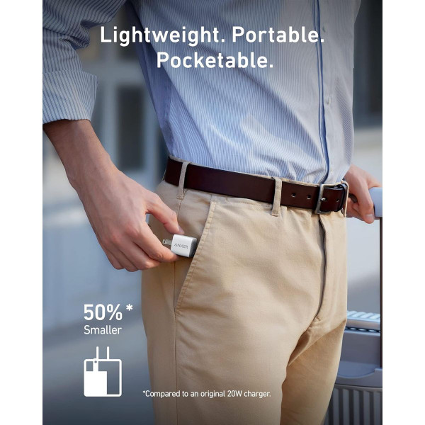 Anker 511 USB-C Charger 20W, PIQ 3.0 Durable Compact Fast Charger  product image