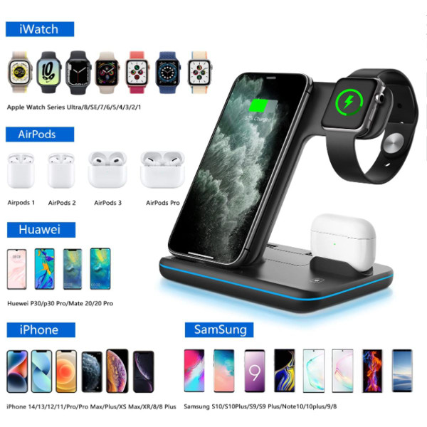 Waitee 3-in-1 Fast Charging Station for Apple product image