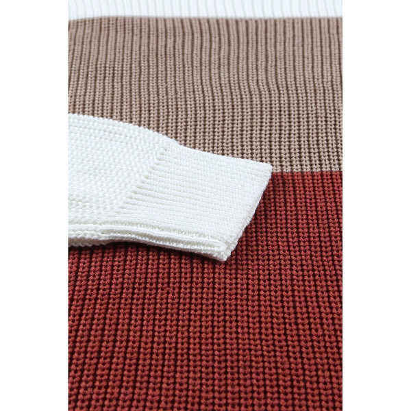 Lainey Knitted O-Neck Pullover Sweater product image