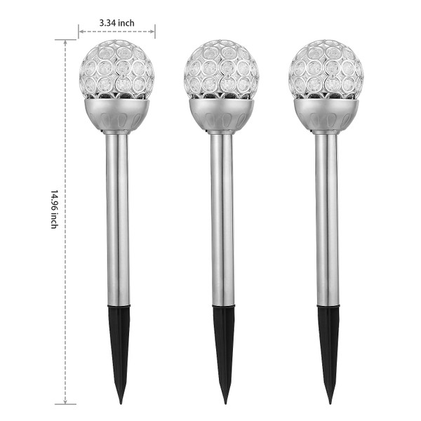 Solar Garden RGB Ball Light (3-Pack) product image