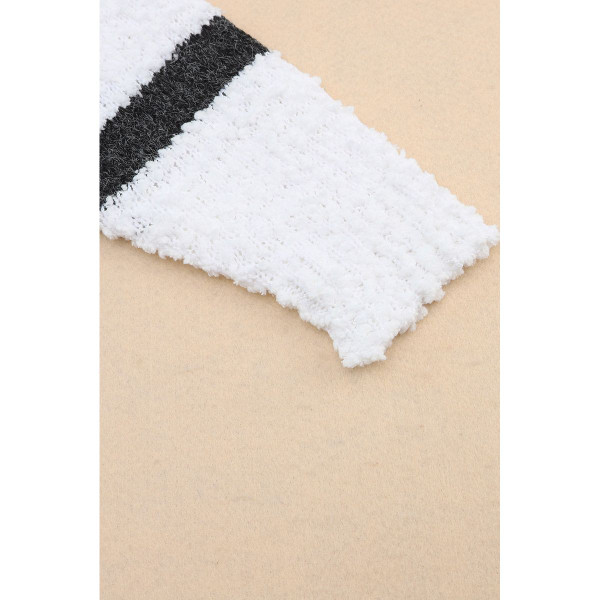 Cora Striped Popcorn Knit Sweater product image