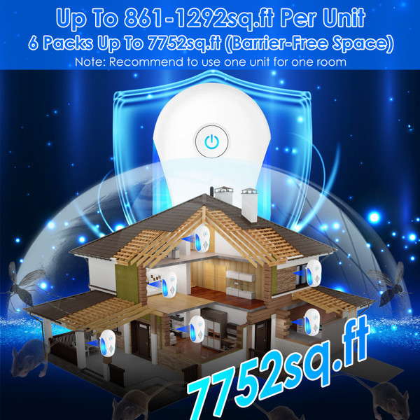 Ultrasonic Pest Repellent (6-Pack) product image