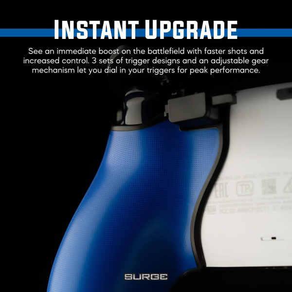 Surge Trigger Kit with Adjustable Trigger Stops For PS5 DualSense Controllers product image