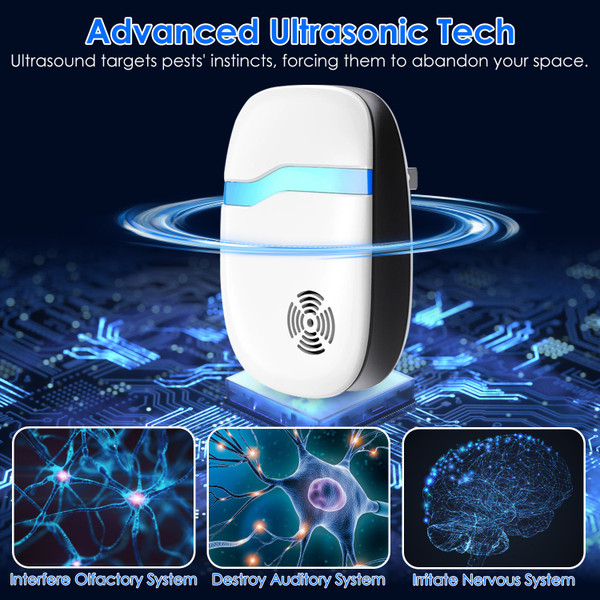 Ultrasonic Pest Repellent (6-Pack) product image