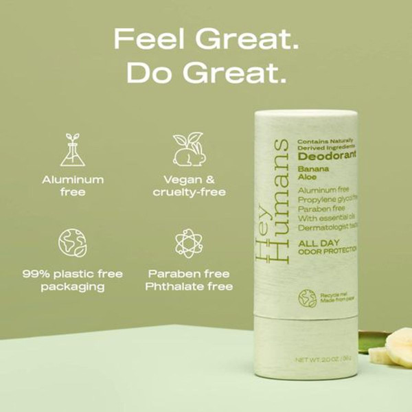 Hey Humans Naturally Derived Deodorant (2-Pack) product image
