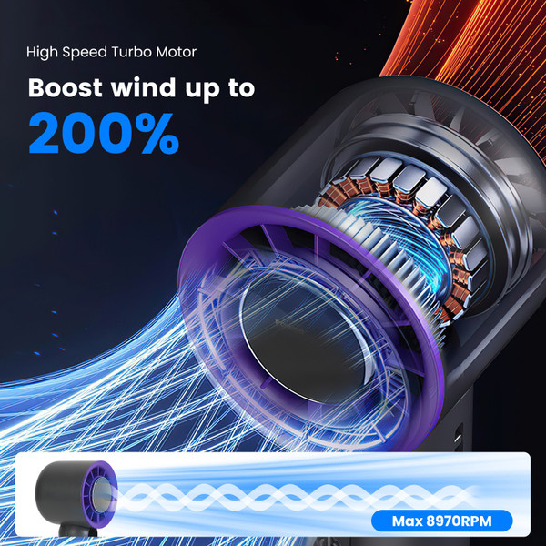 Handheld Fan with Ice Cooler product image