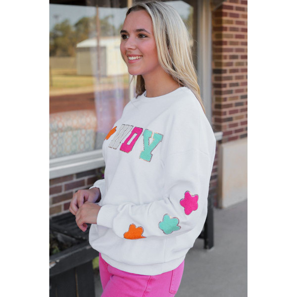 'Howdy' Patch Sweatshirt product image