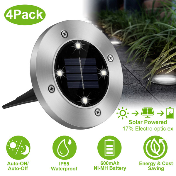 Solar Ground Light (4-Pack) product image