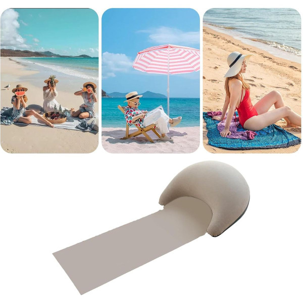 Portable Beach Mat with Inflatable Pillow product image