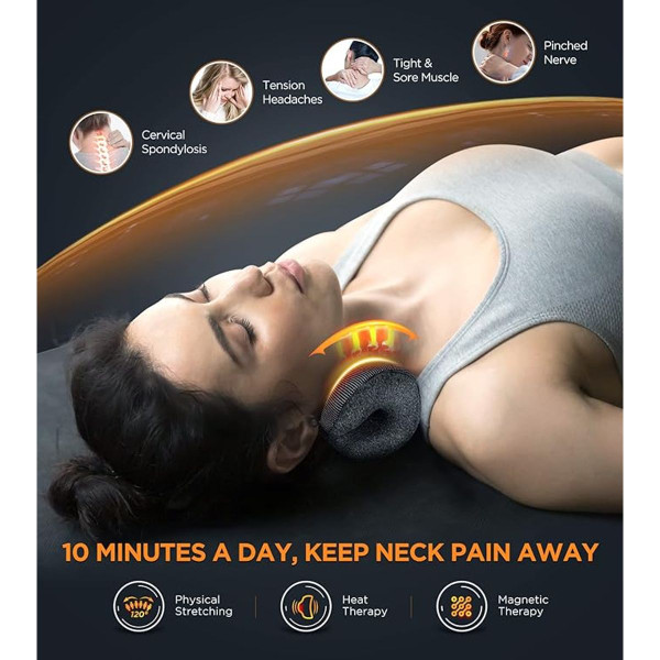 Famedio 3s Heated Neck Stretcher for Pain Relief product image