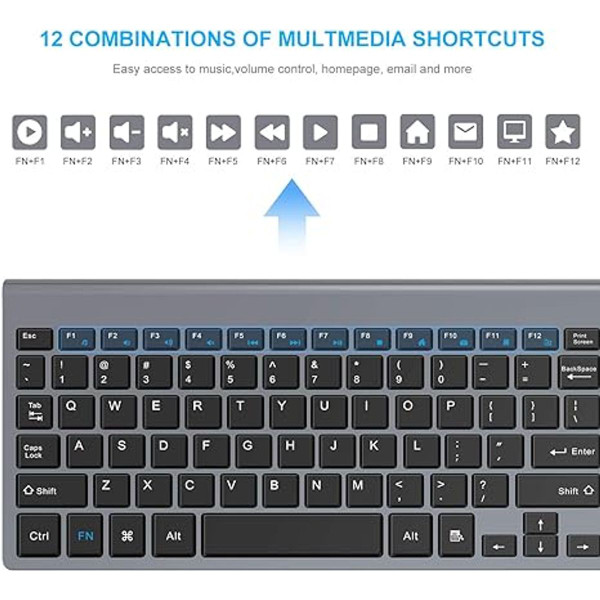 LeadsaiL Wireless Keyboard Mouse Combo product image