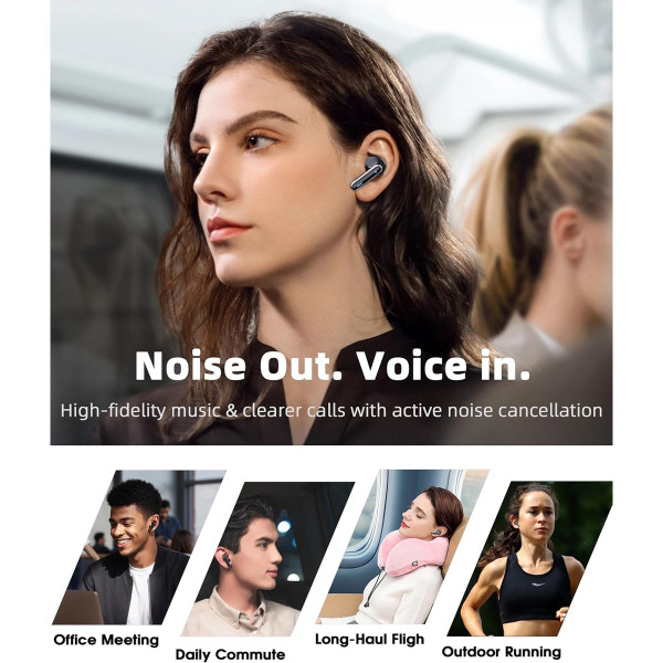 Bluetooth Noise Canceling Wireless Earbuds product image