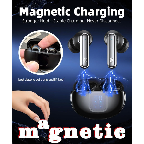 Bluetooth Noise Canceling Wireless Earbuds product image