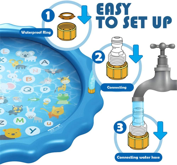 Inflatable Water Splash Mat product image