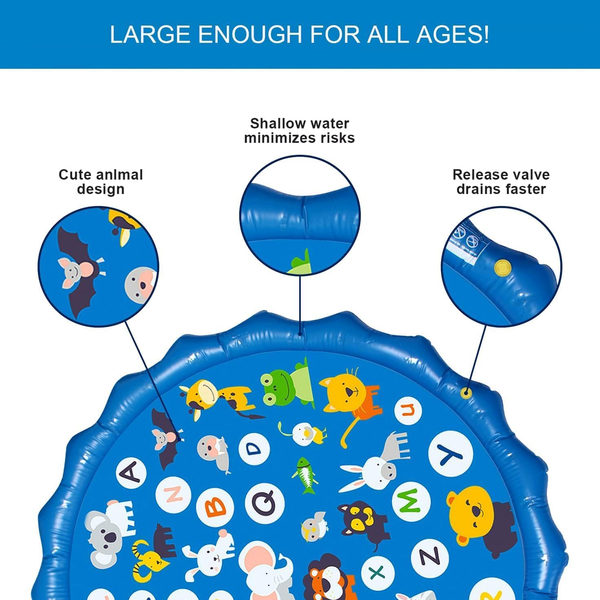 Inflatable Water Splash Mat product image