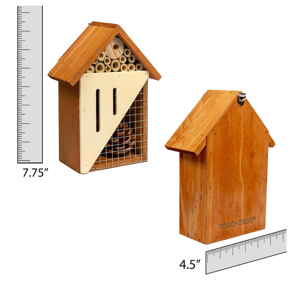 Bee & Butterfly Wooden Insect Home or Palace (1 or 2-Pack) product image