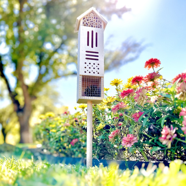 Bee & Butterfly Wooden Insect Home or Palace (1 or 2-Pack) product image