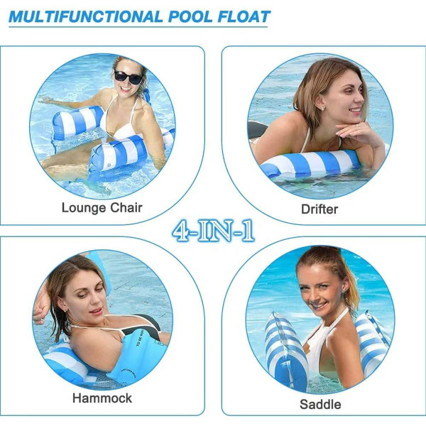 Inflatable Pool Float Hammock (2-Pack) product image
