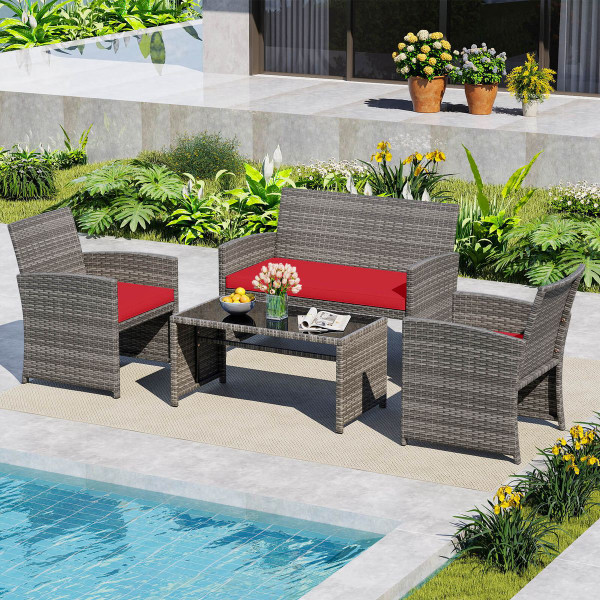 Patio Conversation Set (4 Pieces) product image
