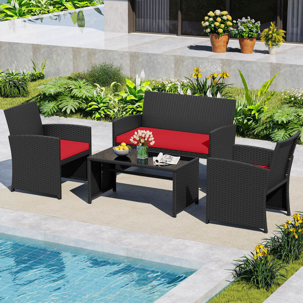 Patio Conversation Set (4 Pieces) product image