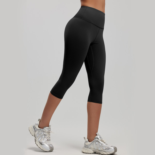 Women's High Waisted Capri Leggings product image