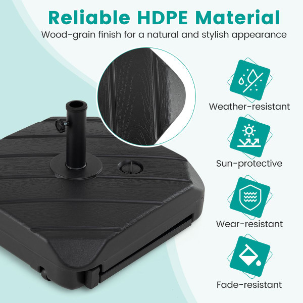 Fillable Patio Umbrella Base with Wheels product image