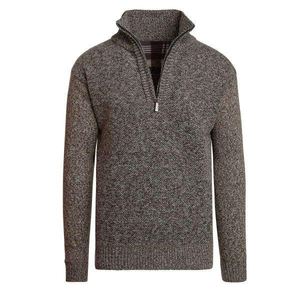 Men's Casual Half-Zip Fleece Sweater Jacket product image