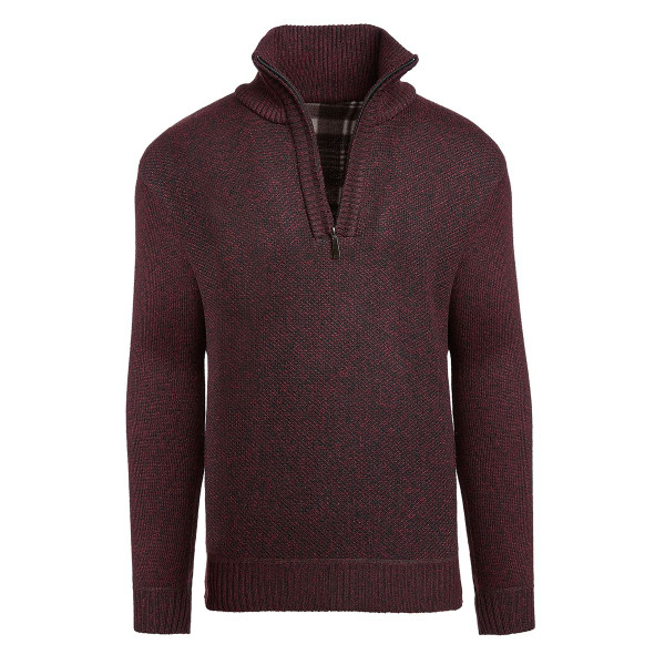 Men's Casual Half-Zip Fleece Sweater Jacket product image