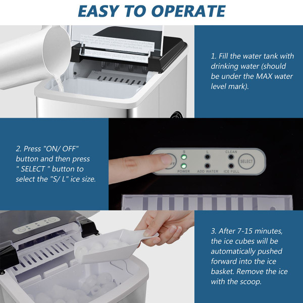 Stainless Steel Ice Maker Machine  product image