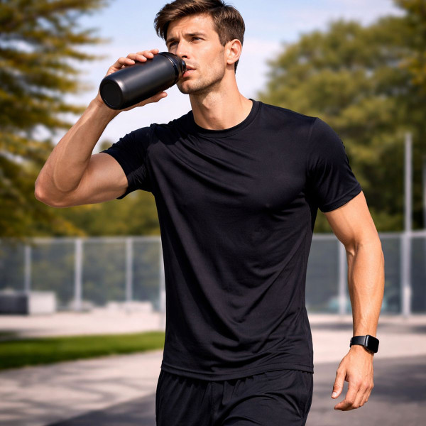 Men’s Assorted Stretch Rayon Short Sleeve Tees (8-Pack) product image