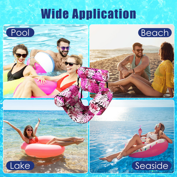 Inflatable Pool Hammock Lounge Chair (2‑Pack) product image