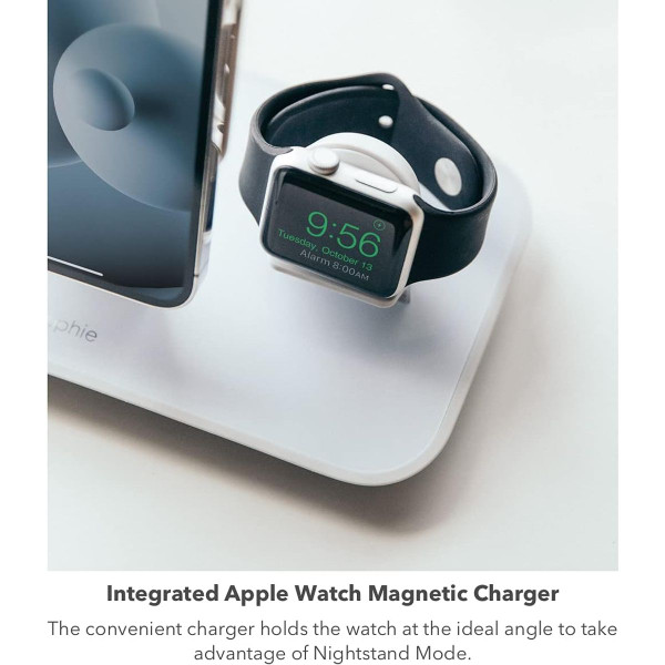 Mophie 3-in-1 Stand MagSafe Charger for iPhone, Apple Watch, and AirPods product image
