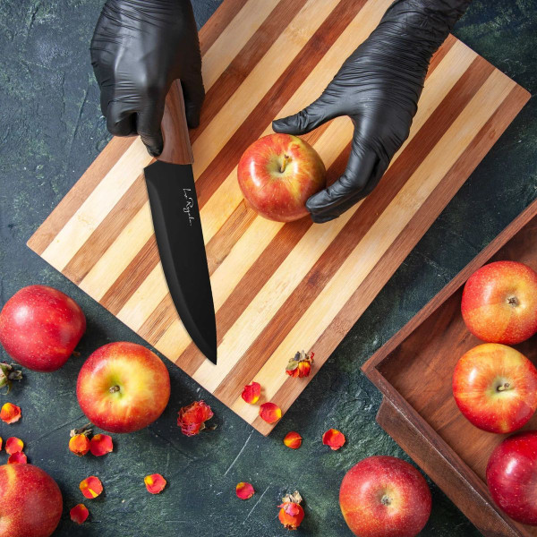 Le Regalo 5 Piece Kitchen Knife Set with Magnetic Holder product image