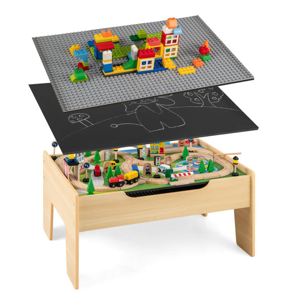All-in-one Kids Activity Table With Blackboard product image