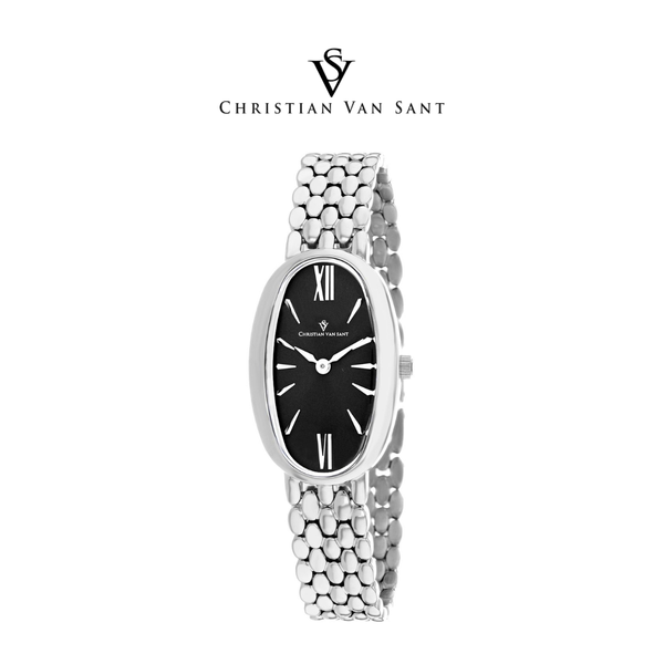Christian Van Sant Women's Lucia Black Dial Watch product image