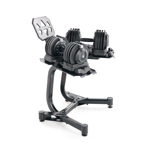 Echelon Strength Adjustable Dumbbells with Stand product image