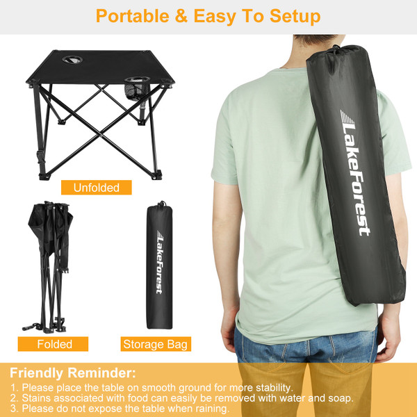 Foldable Camping Table (1 or 2-Pack) product image