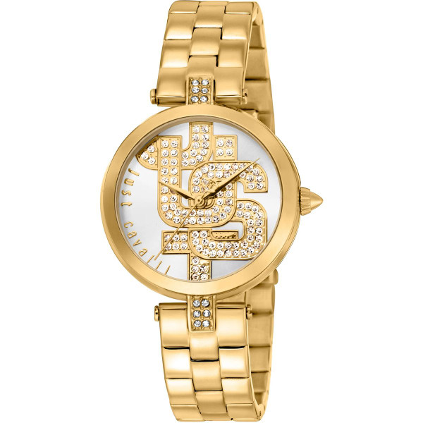 Just Cavalli Women's Maiuscola Silver Dial Watch  product image