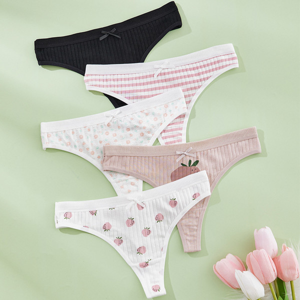 Women's Cute Mid-Rise Underwear Set (5-Pack) product image